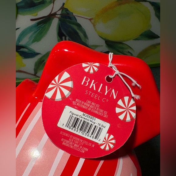 Peppermint Mug 15.5oz NWT - Picture 6 of 6